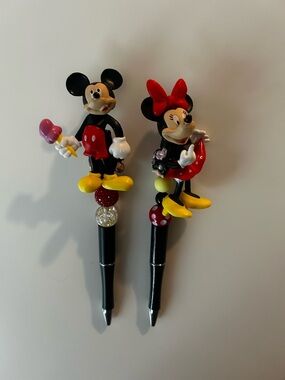 Disney Minnie & Mickey Mouse Bling Ball Point Pens